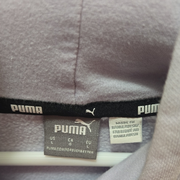PUMA Women's Lavender Hoodie - Picture 2 of 7